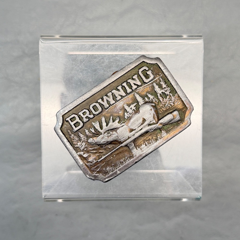 1977 Indiana Metal Craft Browning Hunting/Wildlife Related Buckle